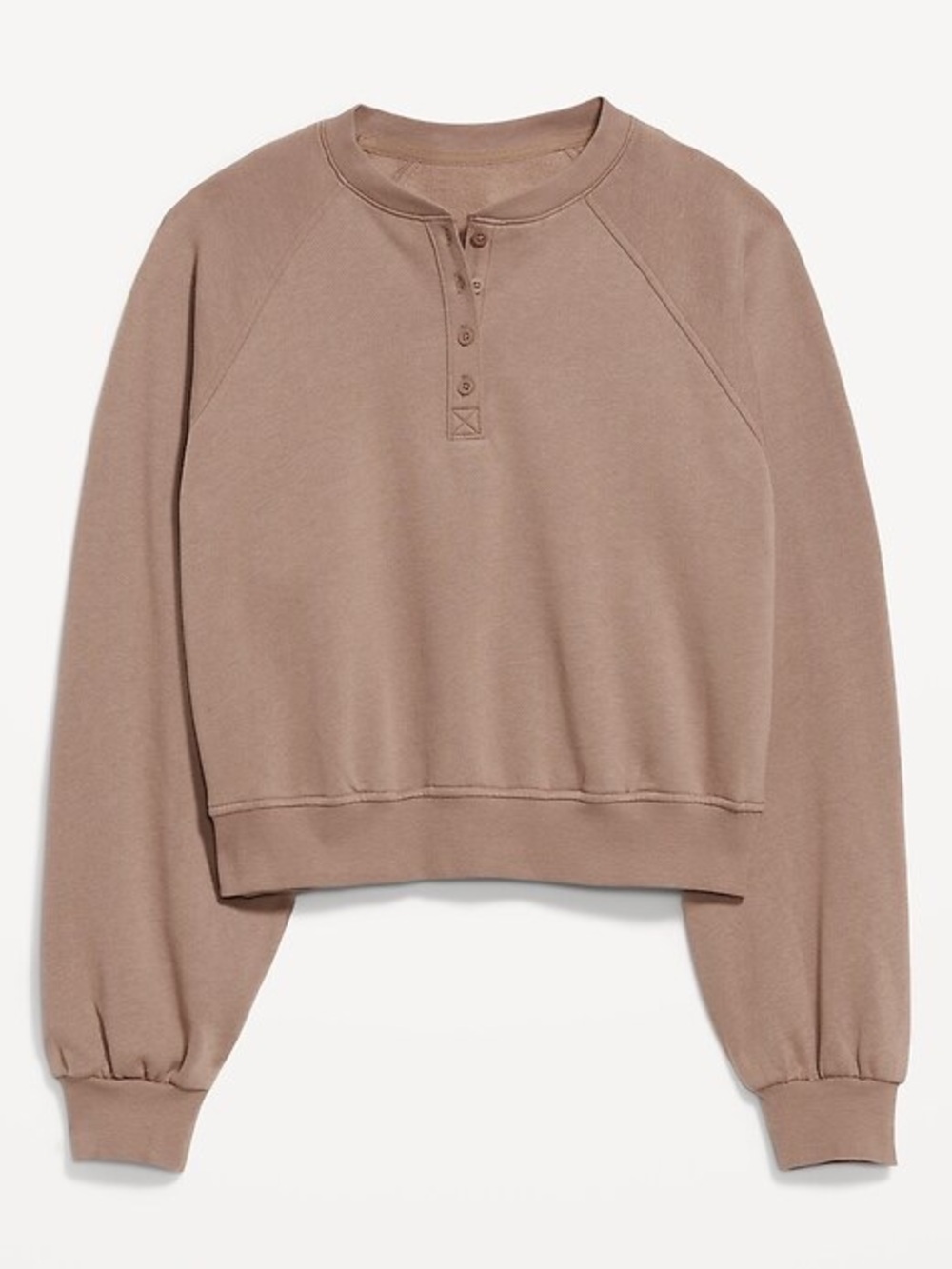 Old Navy Oversized Button Front Sweatshirt